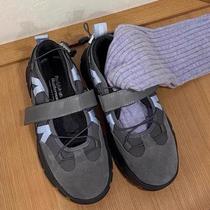 Korean style niche dad shoes for women new versatile retro Mary Jane shoes Velcro functional style ballet sneakers