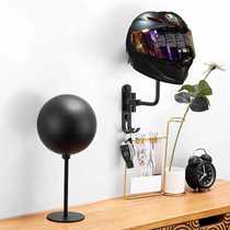 Home suitable for a variety of helmets wall-mounted motorcycle helmet rack bracket punch-free display rack hat storage rack