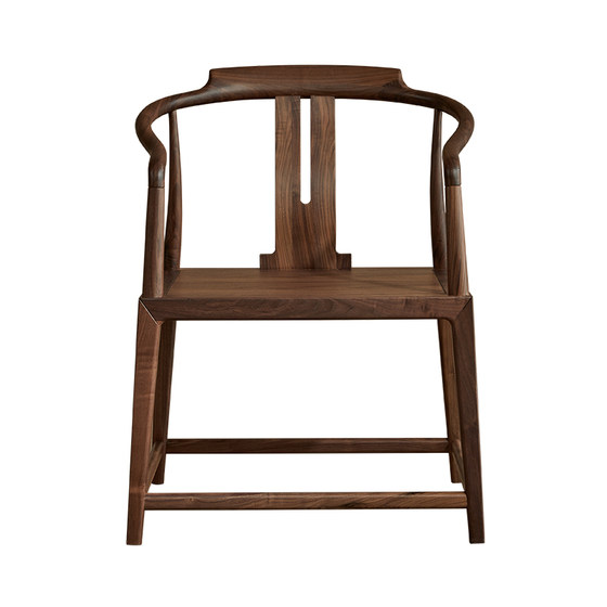 New Chinese style master chair, tea chair, household backrest dining chair, black walnut wood chair, solid wood chair
New Chinese style master chair, tea chair, household backrest dining chair, black walnut wood chair, solid wood chair