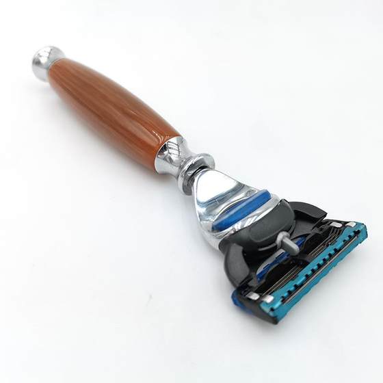Direct sales new five-layer knife head acrylic handle horn pattern manual razor fashionable texture shave shaver beard
Direct sales new five-layer knife head acrylic handle horn pattern manual razor fashionable texture shave shaver beard