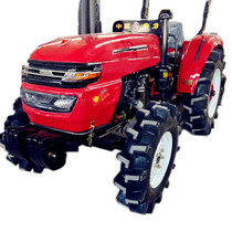 604 greenhouse king tractor durable rotary tiller four-wheel high-power four-cylinder tractor greenhouse type tractor