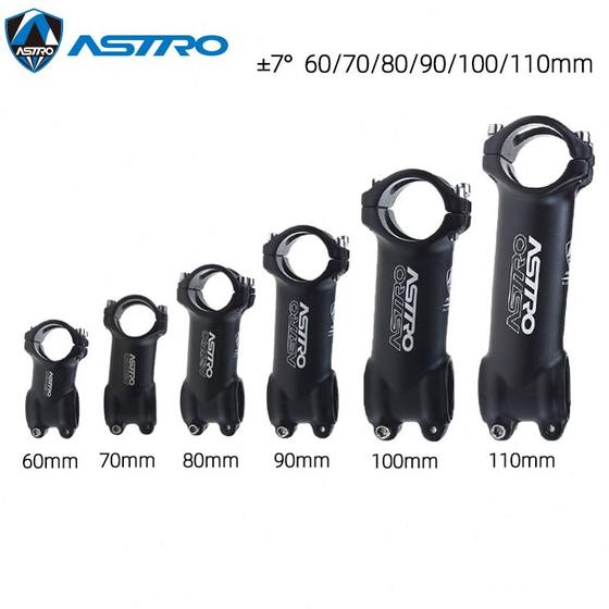Astro Ultra-Light Mountain Bike Handlebar 라이저 7도 17도 25도 35도 양성 및 부정적인 각도 도로 손잡이 줄기 Astro Ultra-Light Mountain Bike Handlebar 라이저 7도 17도 25도 35도 양성 및 부정적인 각도 도로 손잡이 줄기