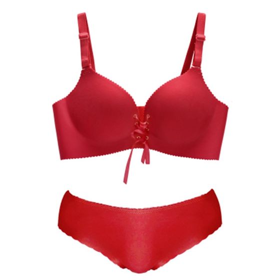 Honeycomb Breathable Bra Glossy Strap B Gathering Adjustable Wireless Women's Inner Y Garment Bra Set
Honeycomb Breathable Bra Glossy Strap B Gathering Adjustable Wireless Women's Inner Y Garment Bra Set