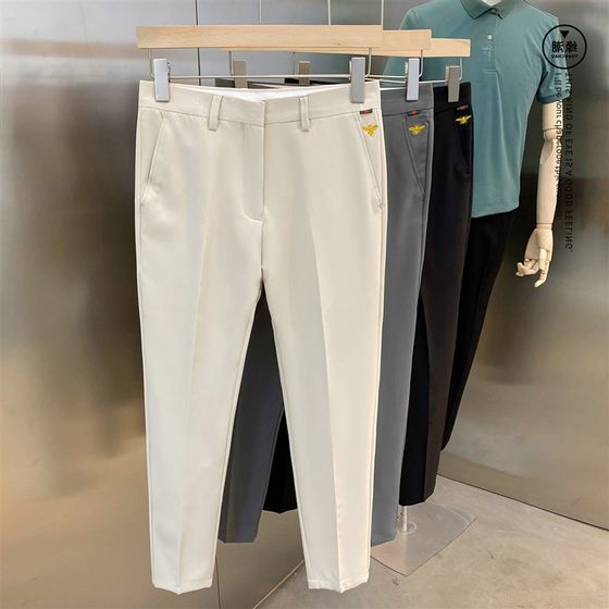 Men's pendant pants loose and hot marks straight men's Korean version of nine-point casual pants 10-Y-match Hong Kong style suit
Men's pendant pants loose and hot marks straight men's Korean version of nine-point casual pants 10-Y-match Hong Kong style suit
