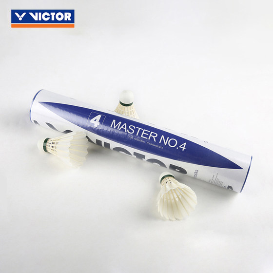 Victor Victor Victor Badminton 경쟁 훈련 Goose Feather Master Training Play Master No. 4 Victor Victor Victor Badminton 경쟁 훈련 Goose Feather Master Training Play Master No. 4