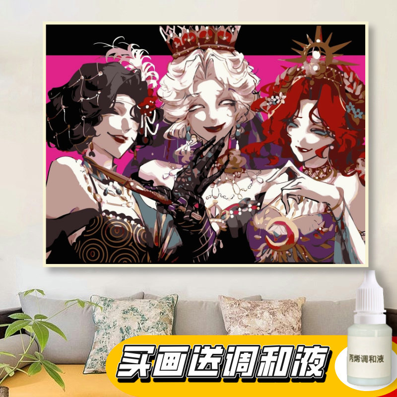 油画原画　30cm 「格子小人」 O1CN01zGE1NQ26uj792wP5e_!!