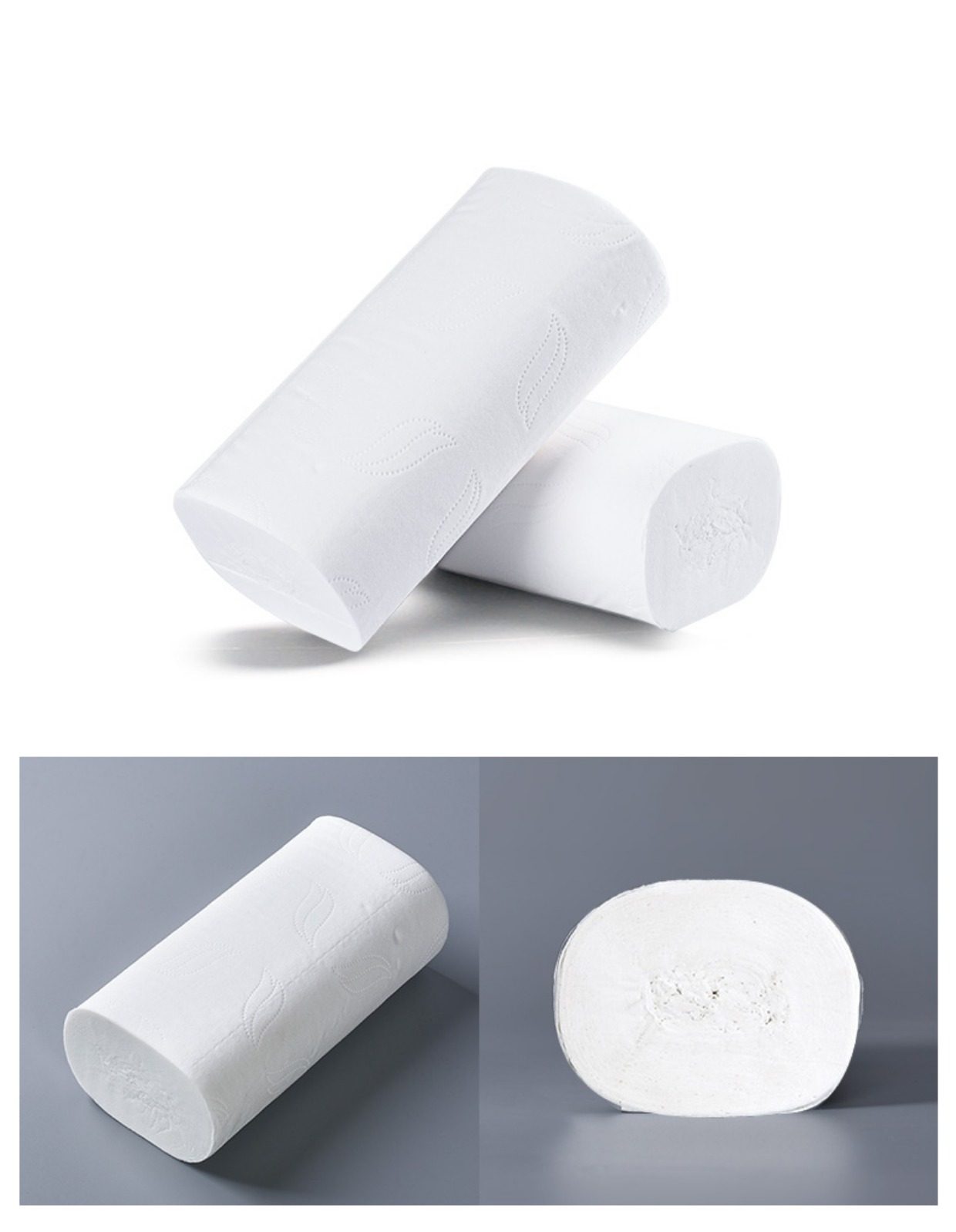 植护无芯卷纸整箱卫生纸巾批发家用家庭装厕所厕纸手纸卷筒纸实惠