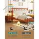 북유럽 풀 단단한 나무 침대 2417# 현대 단순한 1.8 더블 마스터 침실 1.5 미터 단일 Renji B & B 경제적 북유럽 풀 단단한 나무 침대 2417# 현대 단순한 1.8 더블 마스터 침실 1.5 미터 단일 Renji B & B 경제적