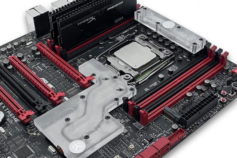 分体式水冷头套装,四款式可选 ek-fb kit asus r5e是ek为华硕rampage
