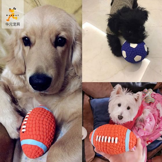 Ball sound a dog toys that can't bite latex football cat toys that can't help bite and sound pet supplies genuine
Ball sound a dog toys that can't bite latex football cat toys that can't help bite and sound pet supplies genuine