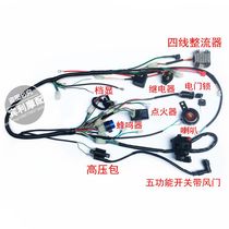 CG125 150175200250 beach car full-car harness bus four-electric device horn line assembly