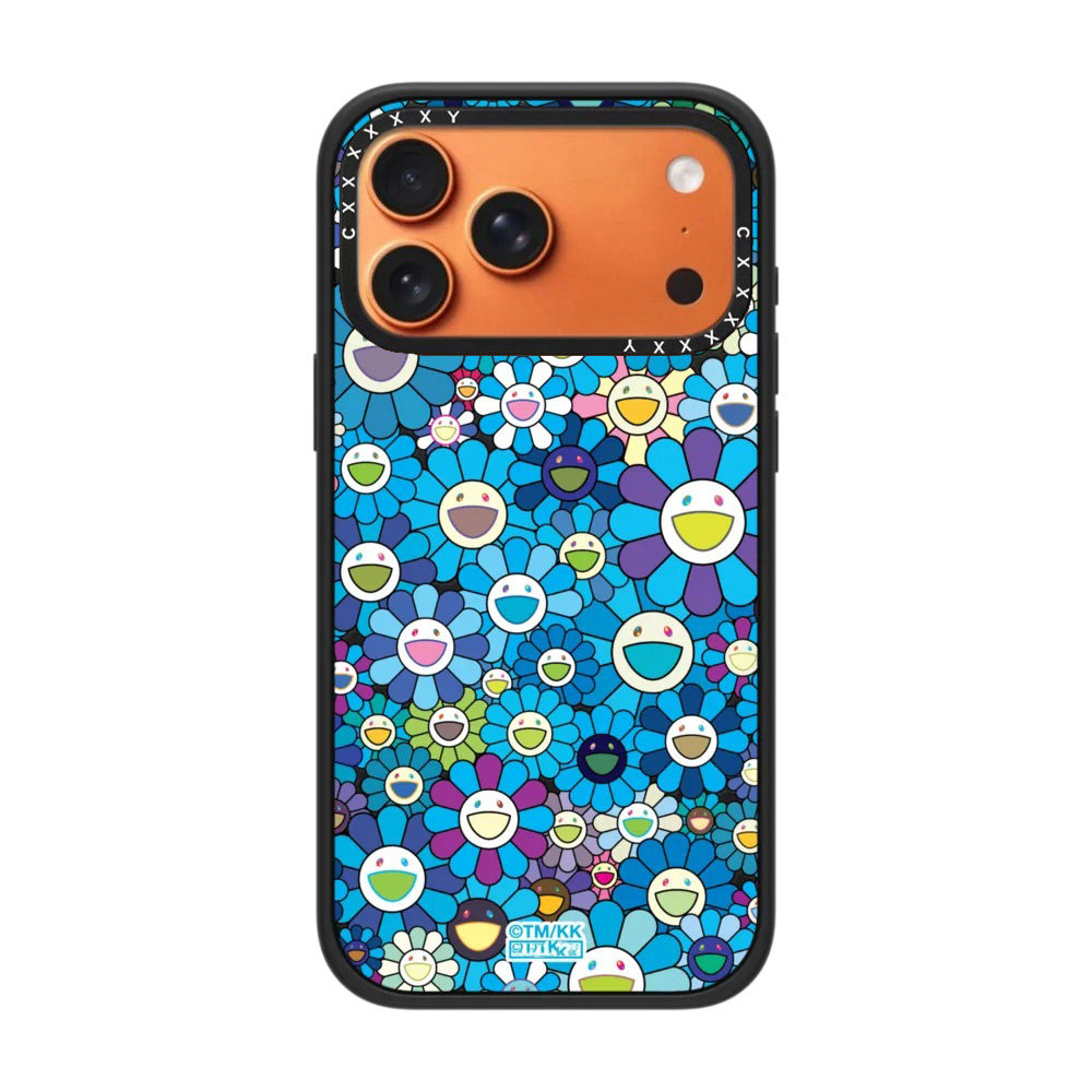 cxxxxxxy联名第三弹村上隆太阳花FLOWERS BLOOM苹果17promax手机壳适用