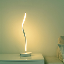 Bedroom bedside lamp creative fashion Nordic simple modern vertical living room dormitory study lighting table lamp
