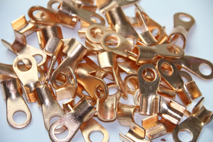 纯铜电线尾夹线耳电源线线尾电瓶卡子电线电瓶接头线端子电线鼻子