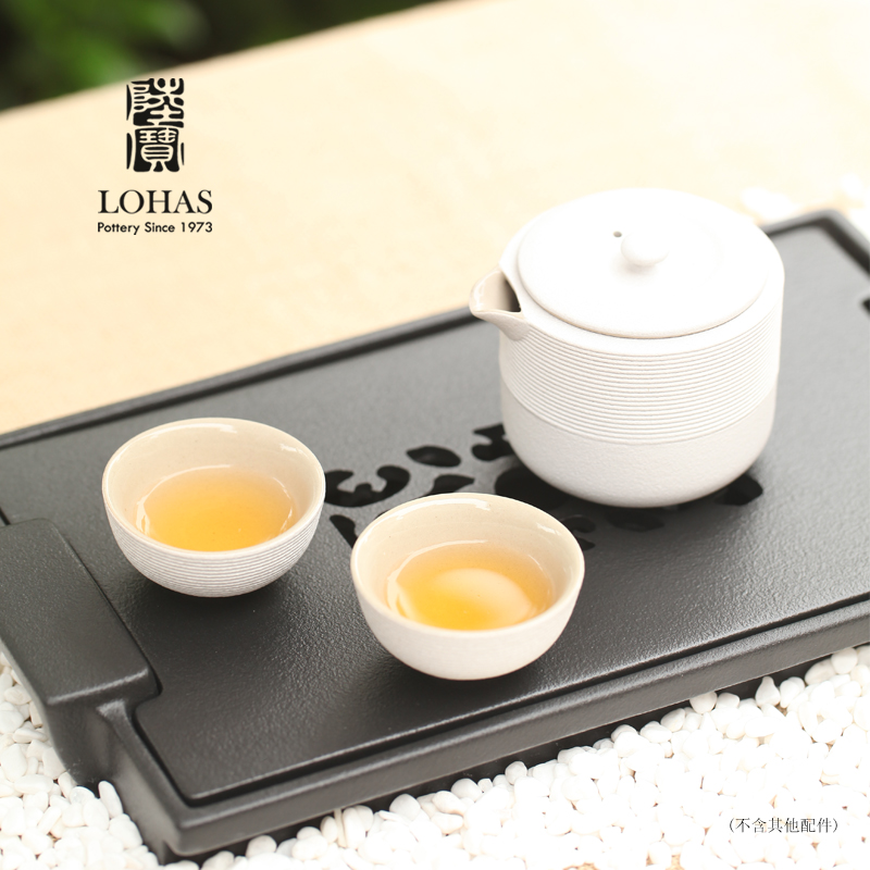 Dragon tea tray was Taiwan lupao lupao end make tea tea tray plate set of ceramic tea tray drainage water