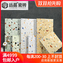 Far Crystal 300x600 Nordic color terrazzo tile kitchen all porcelain wall tile toilet non-slip wear-resistant floor tiles