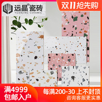 Far Crystal 300x600 color bright terrazzo tile kitchen toilet toilet bright wall tile bathroom Net Red