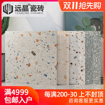 Far Crystal 600x600 whole body matte living room terrazzo floor tiles carved glaze kitchen and bathroom wall tiles non-slip wear-resistant tiles