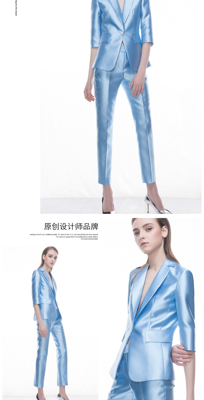 burberry新款女裝 新廓型時尚小西裝套裝女2020春裝新款名媛氣質職業裝女裝休閑西服 burberry新款包包