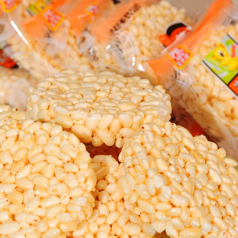耶米熊 米麦通饼干400g 爆米花糕点独立包装四川特产无添加零食品产品展示图1