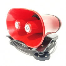 H608 Dual Head Core Outdoor Car Propaganda Trumpeter High Power Alt Horn Flaring Broadcast On-board Yelling Call Sell
