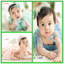 Shadow Building Children Photography Writing True Clothing 100 Days Half Year Old Female Baby Photo Yarn Dresses Baby Photo Photo Clothing Special Price
