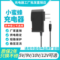 5V9V10V12V Small Bee Charger Teacher Megaphone Shouting Talk Machine Horn Speaker Power Cord Universal