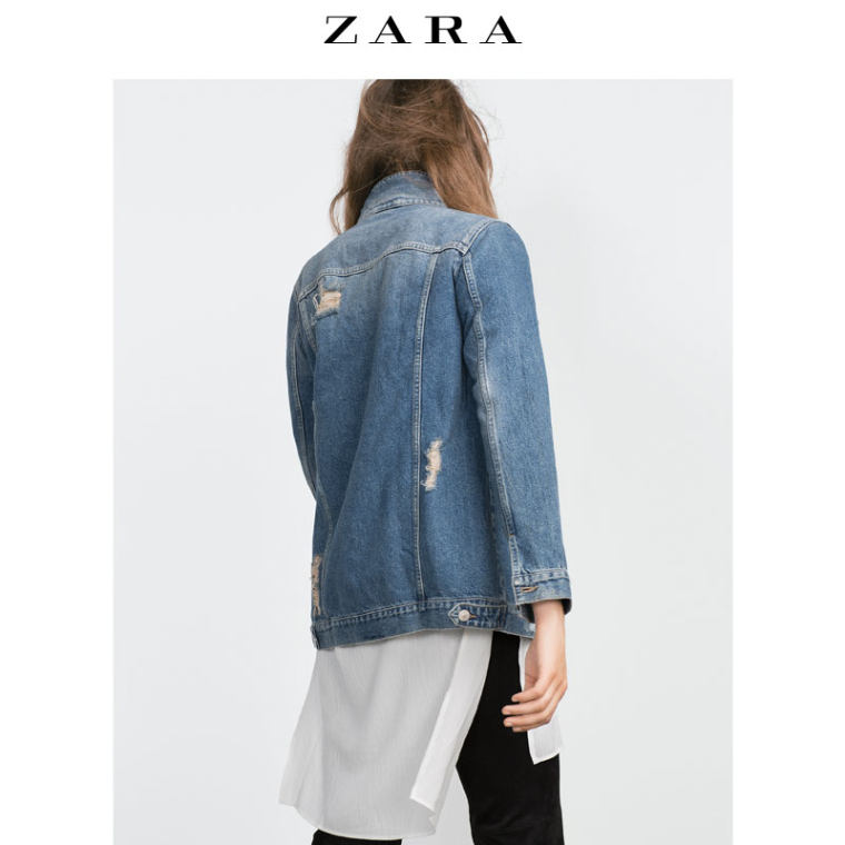 ZARA 女装 牛仔外套  06164171427