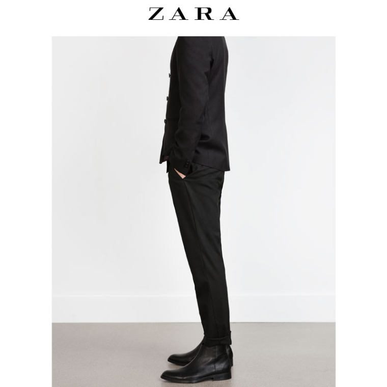 ZARA 男装 靴形裤 00706365800