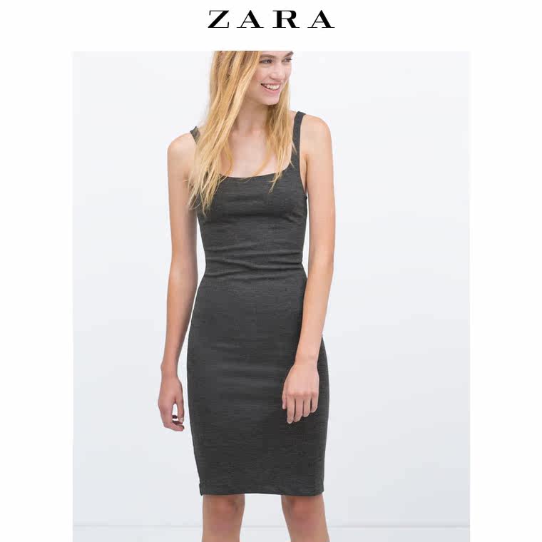 ZARA TRF 女装 基本款吊带连身裙 05644084803