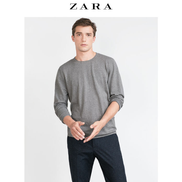 ZARA 男装 细针针织衫 00367305802