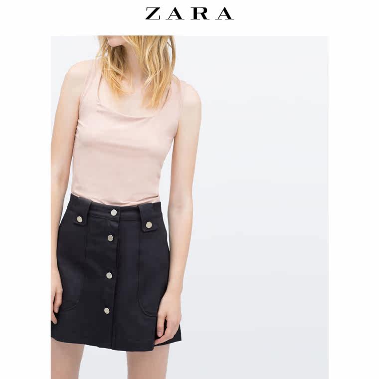 ZARA 女装 宽吊带背心 00264531621