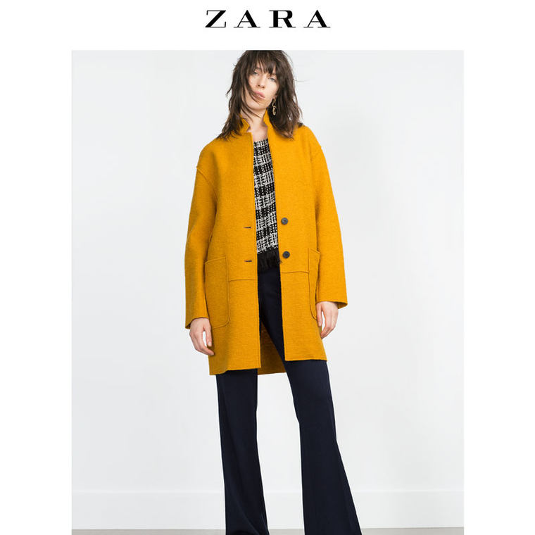 ZARA 女装 羊毛大衣 08073245305