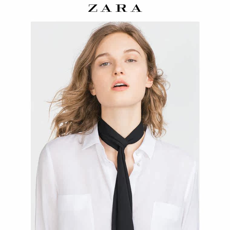 ZARA 女装 加大码衬衫 01639169250