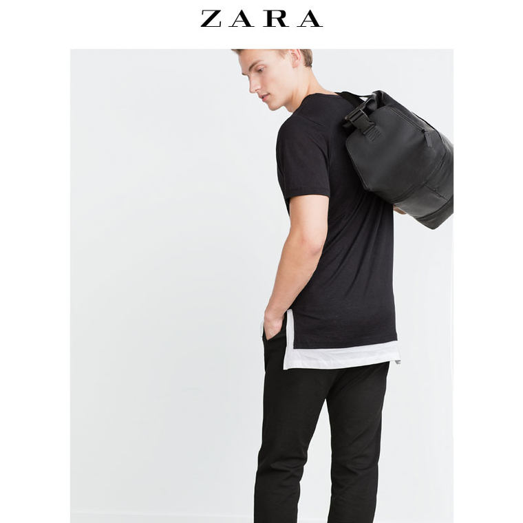 ZARA 男装 长款 T 恤 01887300800