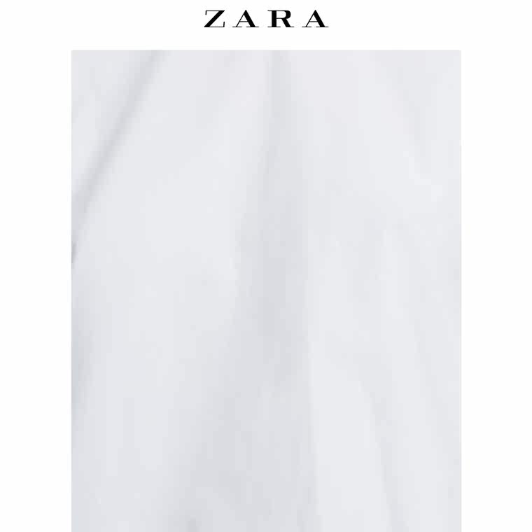 ZARA TRF 女装 背面打褶上衣 08342200441