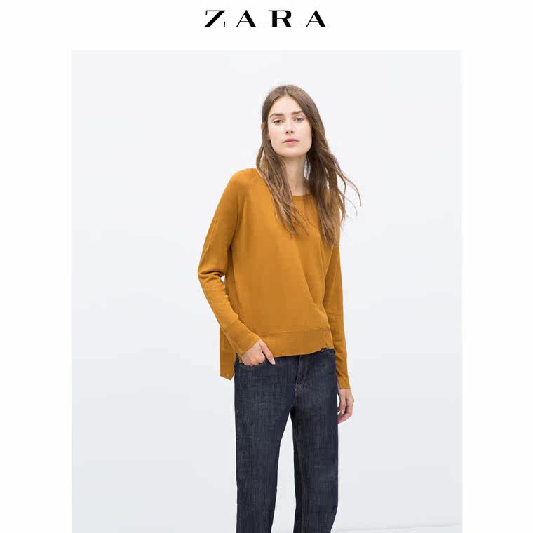 ZARA 女装 侧开叉针织衫 01509103728