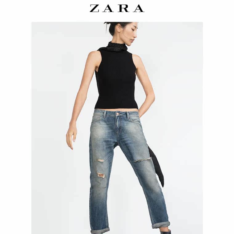 ZARA 女装 男友牛仔裤 06164164406