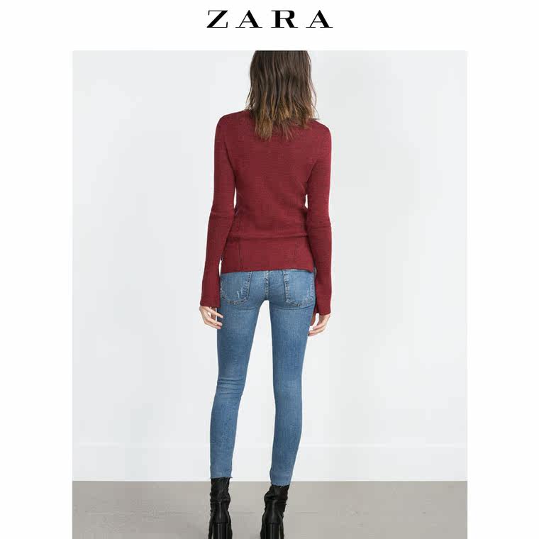 ZARA 女装 牛仔裤 06840245400