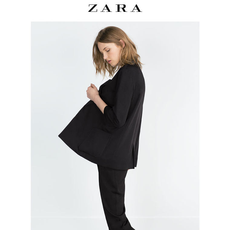 ZARA 女装 宽大外套 07662394800