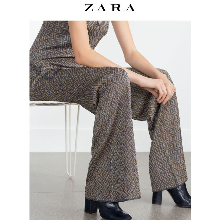 ZARA 女装 针织长裤 01822111050