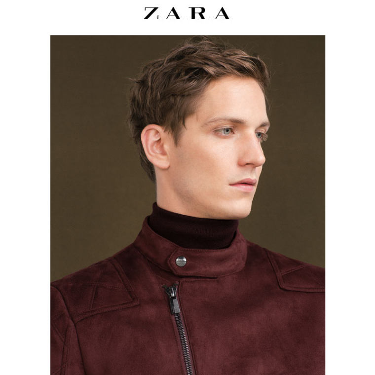 ZARA 男装 机车外套 00706302681