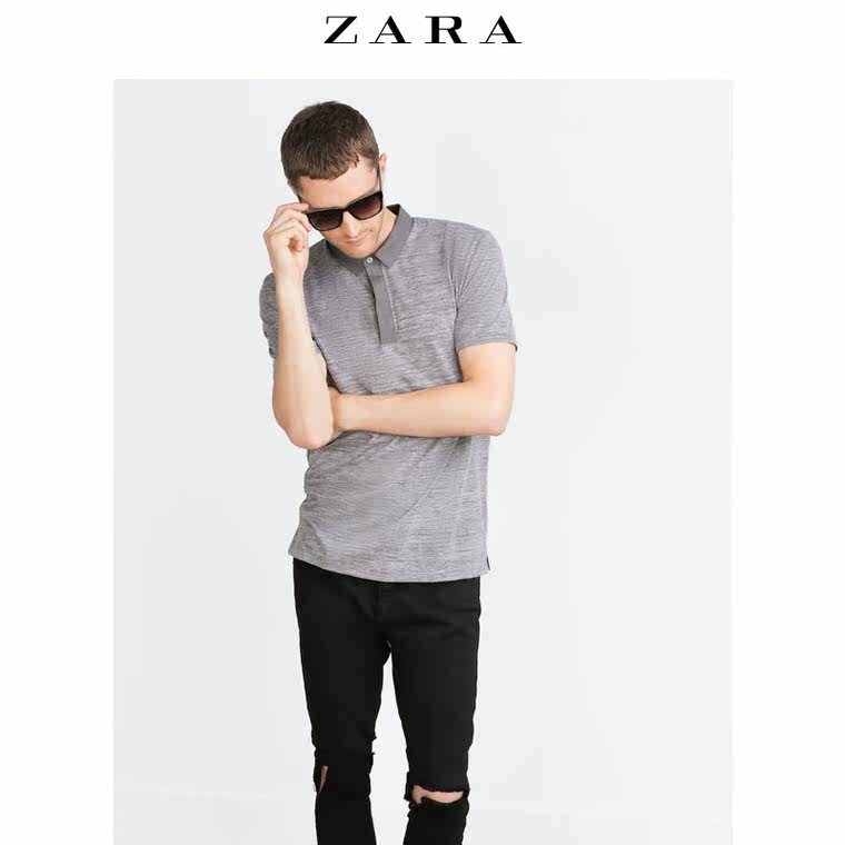 ZARA 男装 短袖 POLO 衫 00458300803