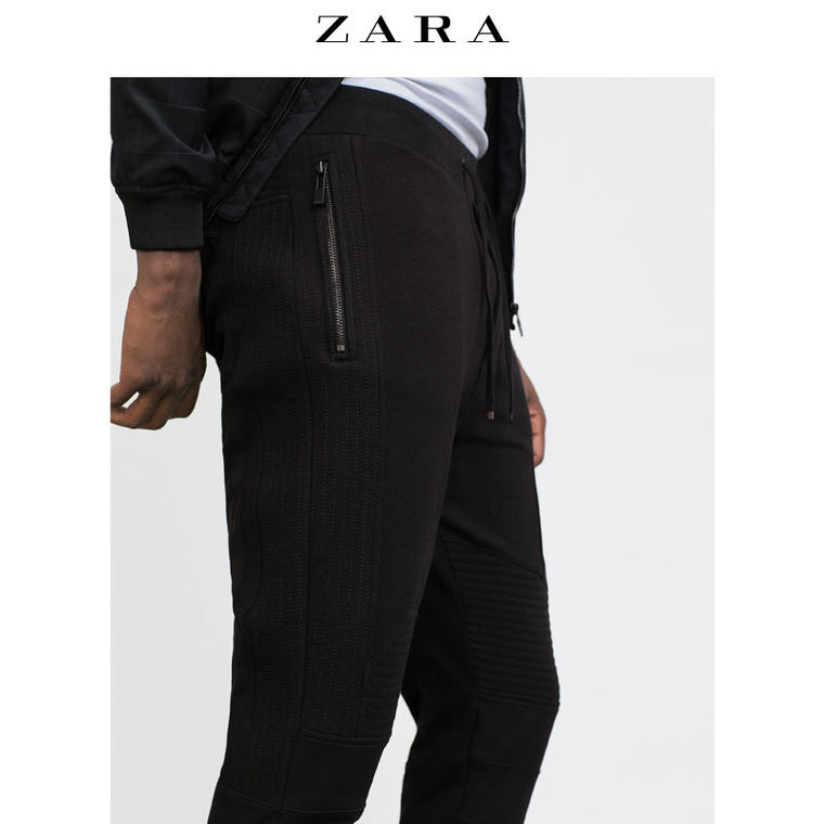 ZARA 男装 绗缝长裤 01701300800