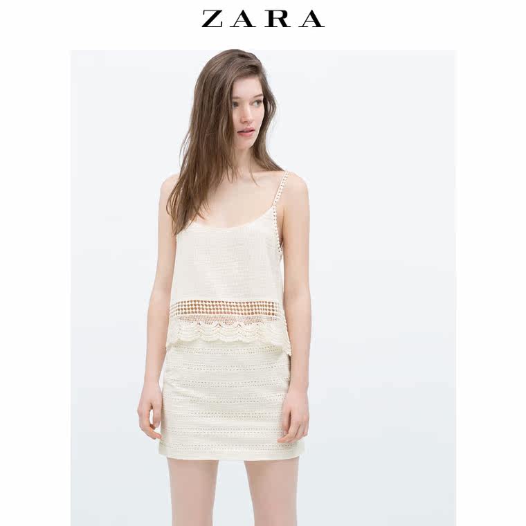 春夏折扣 ZARA TRF 女装 迷你裙 00881973715