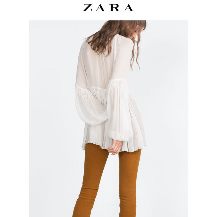 ZARA TRF 女装 宽大式衬衫 07521352712