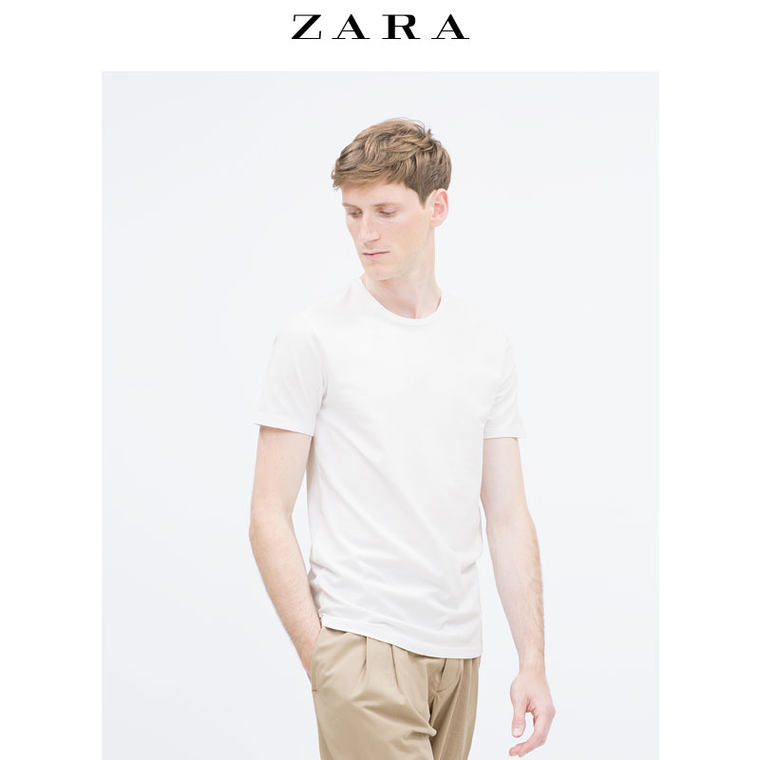 ZARA 男装 超修身 T 恤 00761320250