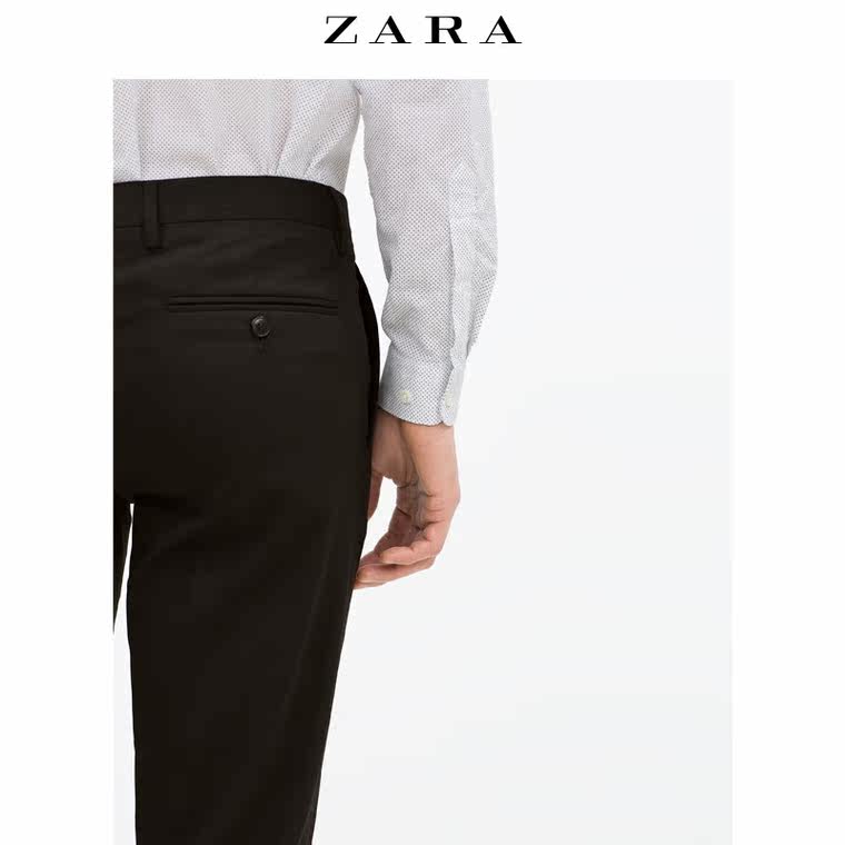 ZARA 男装 基本款长裤 05596552800