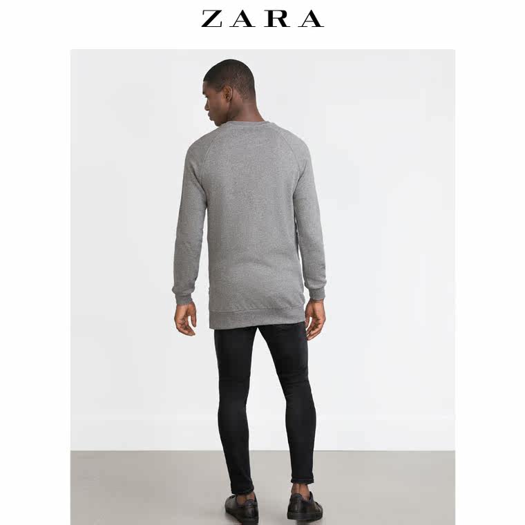 ZARA 男装 拉链饰运动衫 00722317803