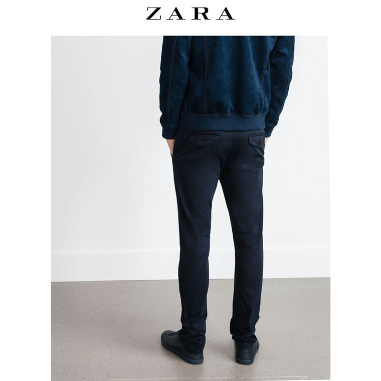 ZARA 男装 棉制休闲裤 06917320401